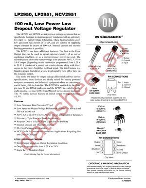 LP2950CZ-3.3RA datasheet  